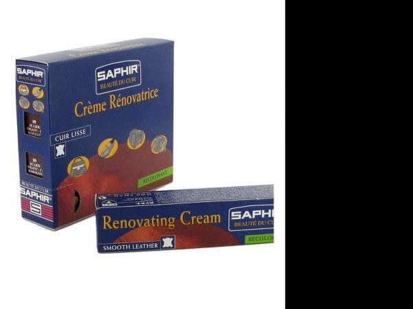 Krem na Zadrapania i Rysy Mocny Pigment - Saphir BDC Renovating Cream Czarny 25ml