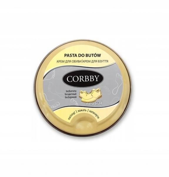 Pasta do Butów Skórzanych Corbby Shoe Polish Neutralna