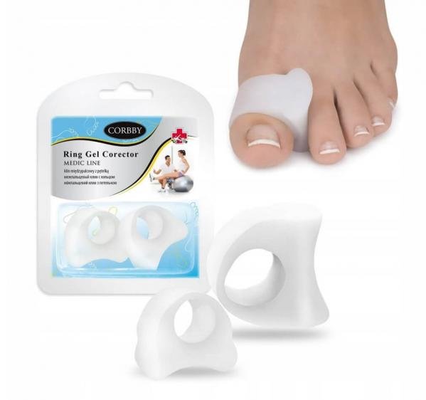 Klin Międzypalcowy Gel Ring Corbby r. L