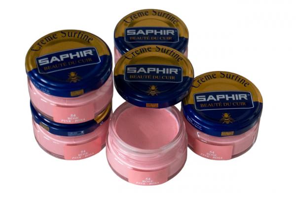 Krem do Renowacji Obuwia - Saphir bdc Creme Pommadier 50ml Różowy