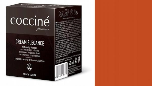 Krem do Obuwia Skórzanego Pilęgnujący Coccine 50ml Brązowy