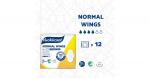 Podpaski ze skrzydełkami WHITE NORMAL WINGS, 12 sztuk