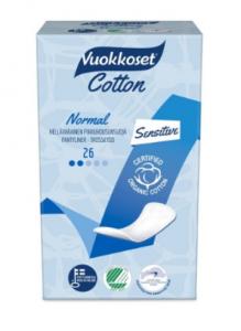 COTTON, NORMAL, Wkładki higieniczne, 26 szt.