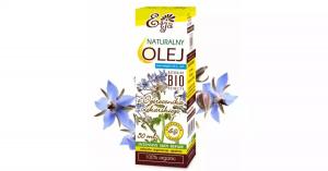 Naturalny BIO olej z ogórecznika lekarskiego (kwas omega6, witamina E., GLA), 50 ml