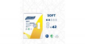 Wkładki higieniczne WHITE SOFT, 42 sztuki
