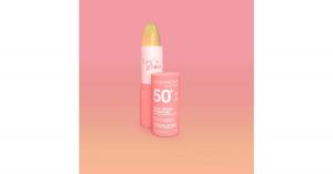 SUN GLOW, Pomadka do ust z filtrem SPF50+, 4 g