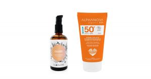 Zestaw do opalania: krem z SPF 50+ oraz hydrofilowy olejek do twarzy zmywający SPF