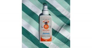 Przeciwsłoneczny spray z filtrem SPF50, 125 g