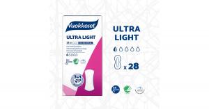 Wkładki higieniczne WHITE ULTRA LIGHT, 28 sztuk