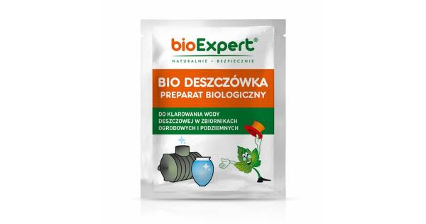 BIO Deszczówka, Preparat biologiczny do klarowania wody deszczowej, 25 g