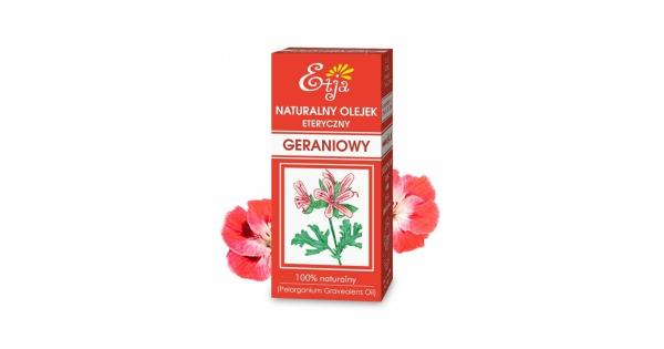 Naturalny olejek eteryczny geraniowy, 10 ml