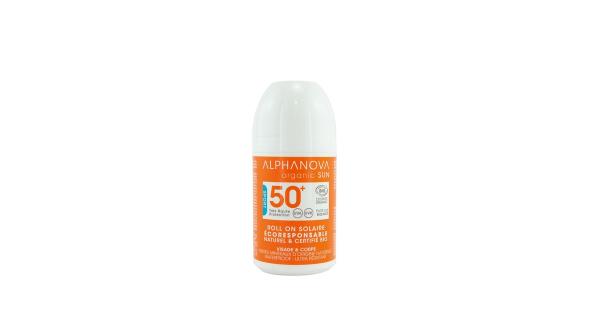 ROLL ON, Mineralny krem przeciwsłoneczny w kulce z filtrem SPF50+, EXTREME SPORT, 50 g