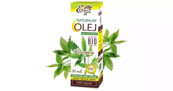 Naturalny olej konopny BIO, 50 ml