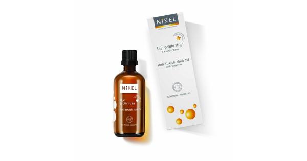 Naturalny olejek do ciała z soku z mandarynki zapobiegający i rozjaśniający już istniejące rozstępy, 100 ml