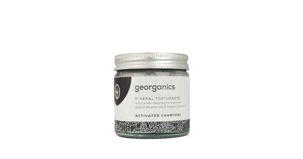Mineralna pasta do zębów w słoiku, Activated Charcoal, 60 ml