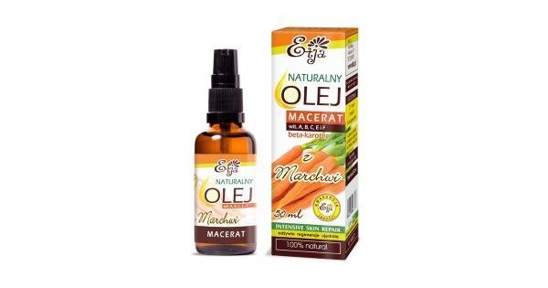 Naturalny olej z nasion marchwi, MACERAT wit. A, B, C, E i F, 50 ml
