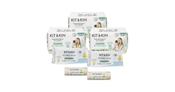 Kit&Kin, Zestaw dla Niemowlaka, 1 (2-5 kg)