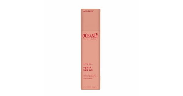 Oceanly Phyto-Oil, Olejek do twarzy na noc w sztyfcie, 30 g