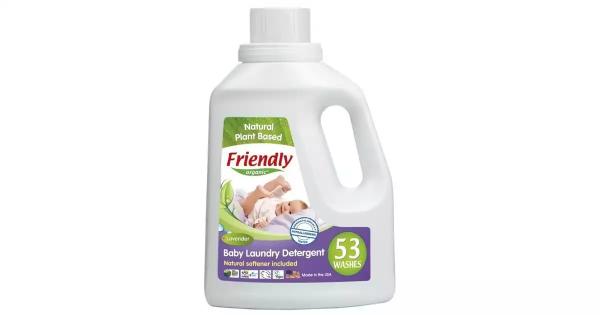 Lawendowy płyn do prania ubranek dziecięcych, 53 prania, 1567 ml