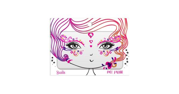 Naklejka tatuaż na twarz dla dzieci, Queen of Hearts