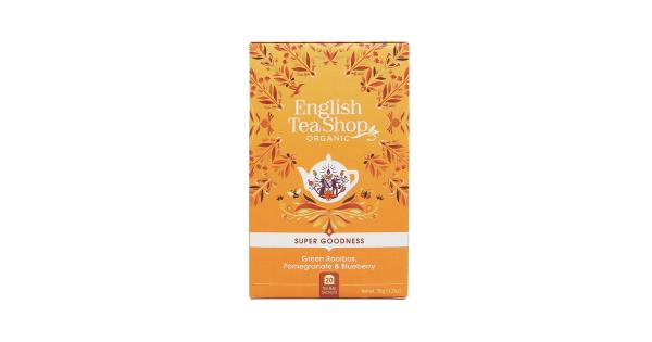 Herbata Green Rooibos, Pomegranate & Blueberry, 20 saszetek