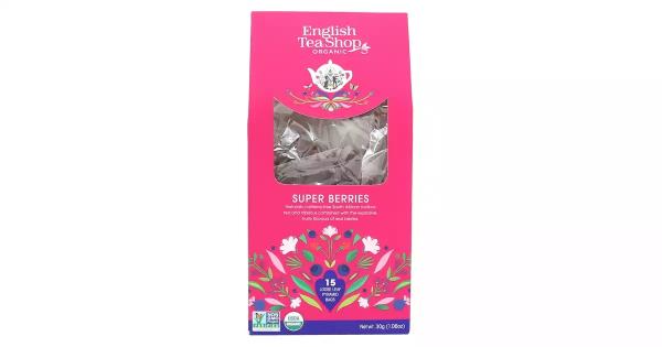 Herbata Super Berries, 15 piramidek