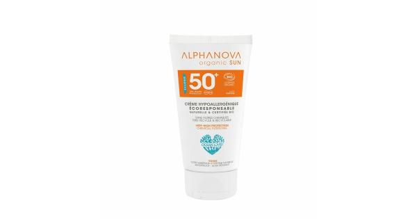 Hipoalergiczny krem przeciwsłoneczny z filtrem SPF50, 50 g