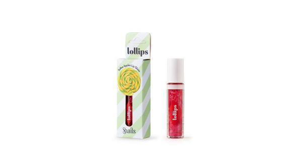 Lollips Toffee Apples, Czerwony błyszczyk do ust dla dzieci, 3 ml