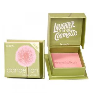 Benefit Cosmetics - Mini Dandelion - Mini Róż Do Policzków Pastelowo-różowy - Box O' Powder Dandelion Bop Mini Blush - Dla Kobiet