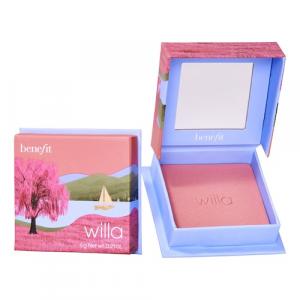 Benefit Cosmetics - Willa - Róż Do Policzków W Neutralnym Odcieniu Delikatnie Różowym - Box O' Powder Willa Full Size - Dla Kobiet