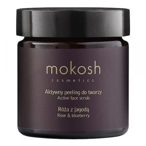 Mokosh - Aktywny Peeling Do Twarzy - Róża Z Jagodą - Rose With Berry Active Face Scrub - Dla Kobiet