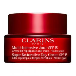 Clarins - Super Restorative - Krem Na Dzień Do Każdego Rodzaju Skóry Spf15 - Multi Intensif Jour Spf 20 50 ml - Dla Kobiet