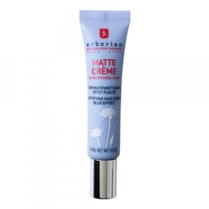 Erborian - Matte Crème - Krem Matujący Do Twarzy Tuszujący Niedoskonałości Format Podróżny - 15 ml - Dla Kobiet