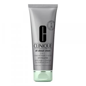 Clinique - All About Clean 2-in-1 Charcoal Pielęgnacja Twarzy + Scrub - Pielęgnacja Twarzya Oczyszczająca - All About Clean Charc. Pielęgnacja Twarzy/