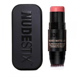 Nudestix - Nudies All Over Face Matte Lux — Róż W Sztyfcie - Nudies Matte Lux Blush - Rosy Posy - Dla Kobiet