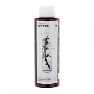 Korres - Szampon Z Wyciągiem Z Migdałów I Olejem Lnianym Do Włosów Suchych - 250 ml - Dla Kobiet