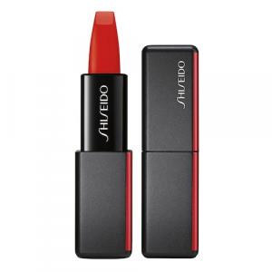 Shiseido - Modernmatte Lipstick - Matowa Pomadka Do Ust - Flame - Dla Kobiet