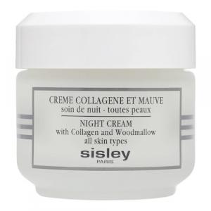 Sisley - Night Cream With Collagen And Woodmallow - Krem Do Twarzy Na Noc - 50 ml - Dla Kobiet