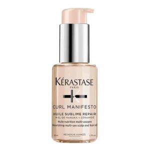 Kérastase - Curl Manifesto Odżywczy Olejek - Curl Manifesto Huile Sublime Repair 50ml - Dla Kobiet