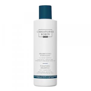 Christophe Robin - Szampon Oczyszczający Z Błotem Termalnym - Szampon Detoksykujący - Purifying Mud Shampoo 250ml - Dla Kobiet