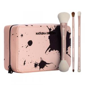 Natasha Denona - My Dream Travel - Zestaw Pędzel I Kosmetyczka - My Dream Travel Brush Set & Makeup Pouch - Dla Kobiet