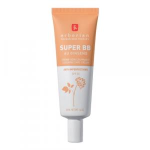 Erborian - Super Bb Au ginseng Nude – Kryjący Krem Korygujący Niedoskonałości - Bb Family Super Bb Dore 40ml - Dla Kobiet