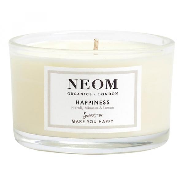 Neom Organics London - Bonheur Szczęście – Świeca Zapachowa - Happiness Candle (travel) 75g - Dla Kobiet
