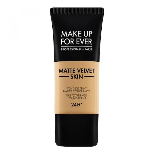 Make Up For Ever - Matte Velvet Skin - Matowy Płynny Podkład - Y415 Almond - Dla Kobiet