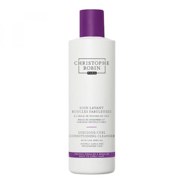 Christophe Robin - Balsam Do Mycia Loków Z Olejem Z Nasion Chia - Luscious Curl Conditioning Cleanser - Dla Kobiet