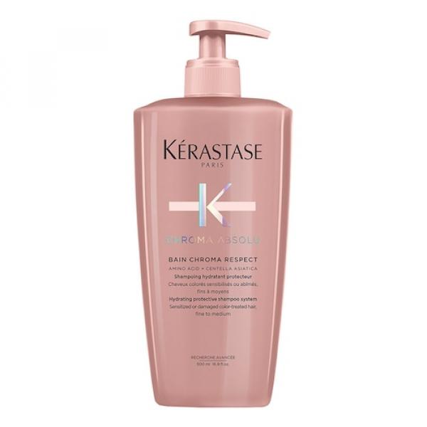 Kérastase - Chroma Absolu Kąpiel Do Włosów Koloryzowanych - Chroma Absolu Bain Crespect 500ml - Dla Kobiet