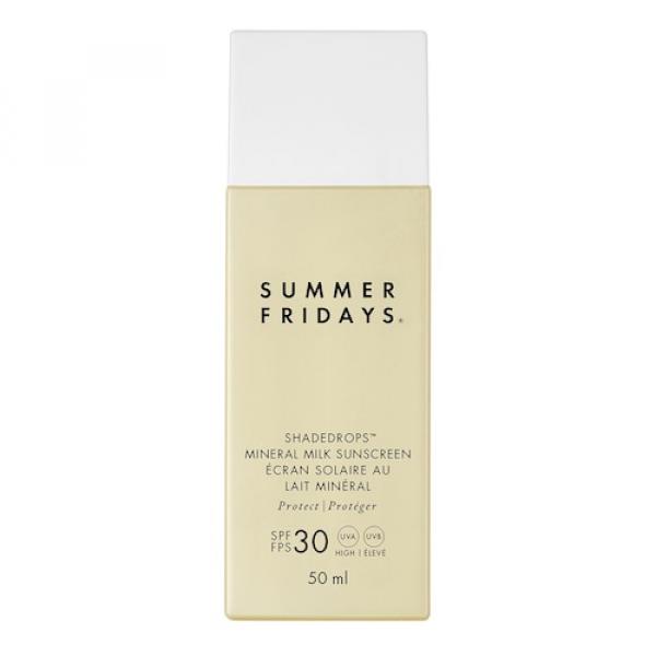 Summer Fridays - Shadedrops Spf 30 - Mineralny Filtr Przeciwsłoneczny - Pool Time Shade Drops 50ml - Dla Kobiet