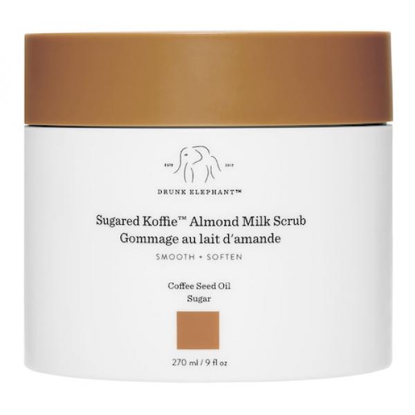 Drunk Elephant - Sugared Koffie Almond Milk Scrub - Peeling Do Ciala - 270 ml - Dla Kobiet
