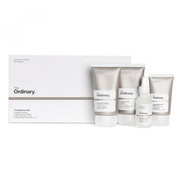 The Ordinary - The Balance Set - Oczyszczający Zestaw Do Pielęgnacji Twarzy - Balance Set - Dla Kobiet