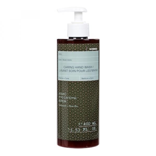 Korres - Żel Do Mycia Rąk Z Aloesem - Aloe Hand Wash - Dla Kobiet